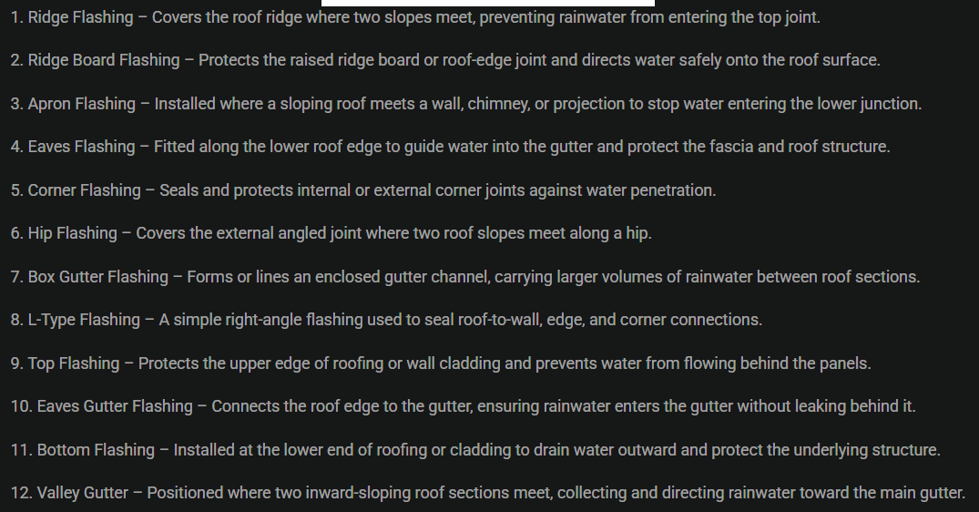 Metal Roofing Accessories view 2